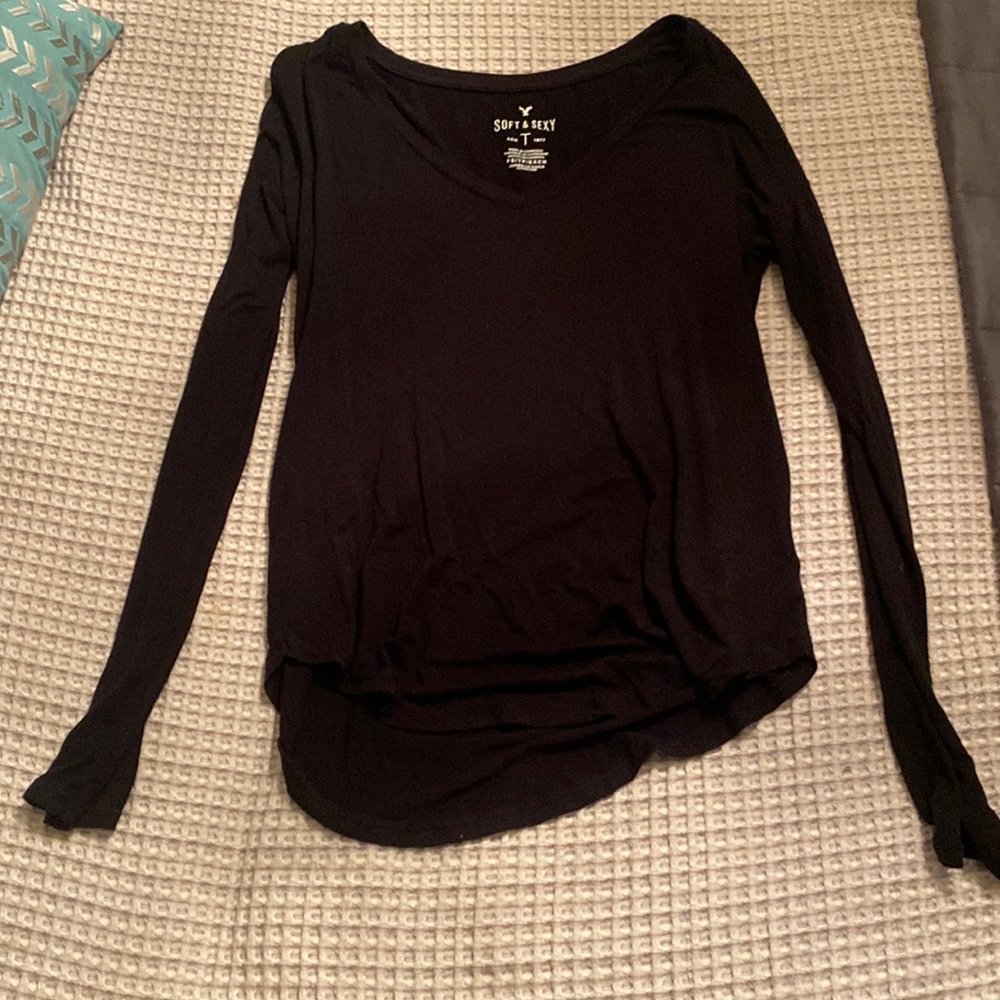Black Long Sleeve Blouse